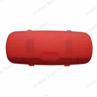 Center Dome Light Lens For 2006+ Peterbilt - Red