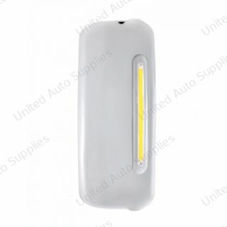 Mirror Cover With 24 Amber LED 12" GloLight For 2005+ Freightliner Century/Columbia- Passenger-Clear Lens