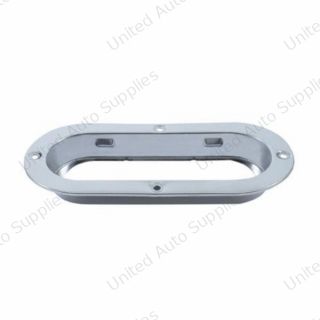Stainless 6" Oval Mounting Flange (Bulk)