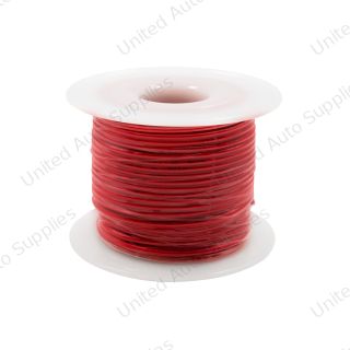 100 Ft. 16 AWG Long Primary Wire Roll - Red