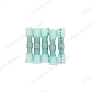 16-14 AWG CSS Heat Shrink Butt Connector - Blue (5-Pack)