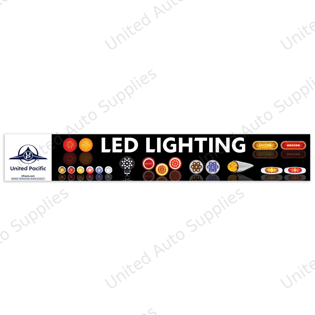 46" X 7" LED Header Sign