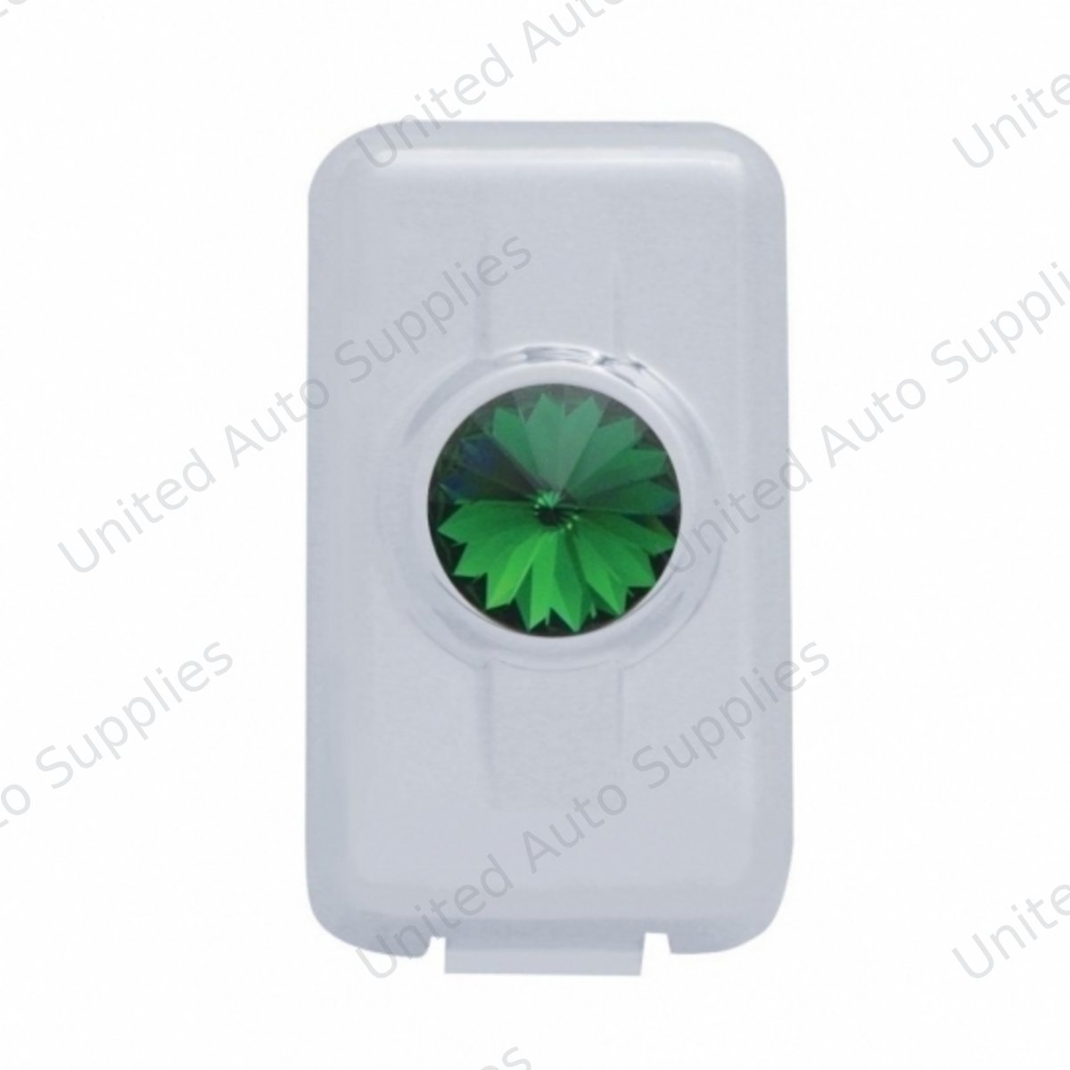 Switch Plug Cover For Volvo - Green Crystal (2-Pack)