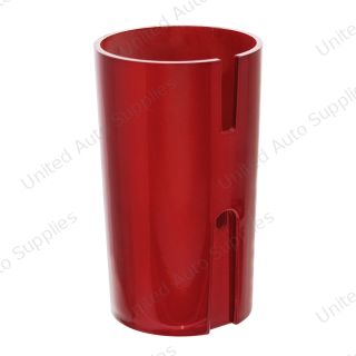 Plastic Lower Gearshift Knob Cover - Candy Red