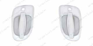 Chrome Exterior Door Handle Cover (2pcs) For Freightliner Cascadia (2008-2017) And M2 (2004+) - Driver and Passenger