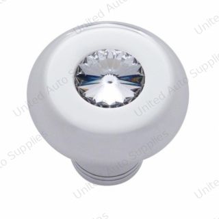 Small Deluxe Dash Knob With Clear Crystal