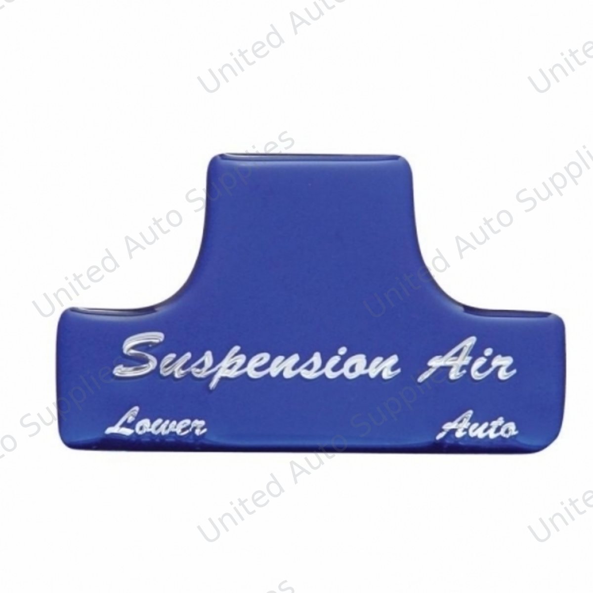 "Suspension Air" Switch Guard Sticker Only - Indigo Blue