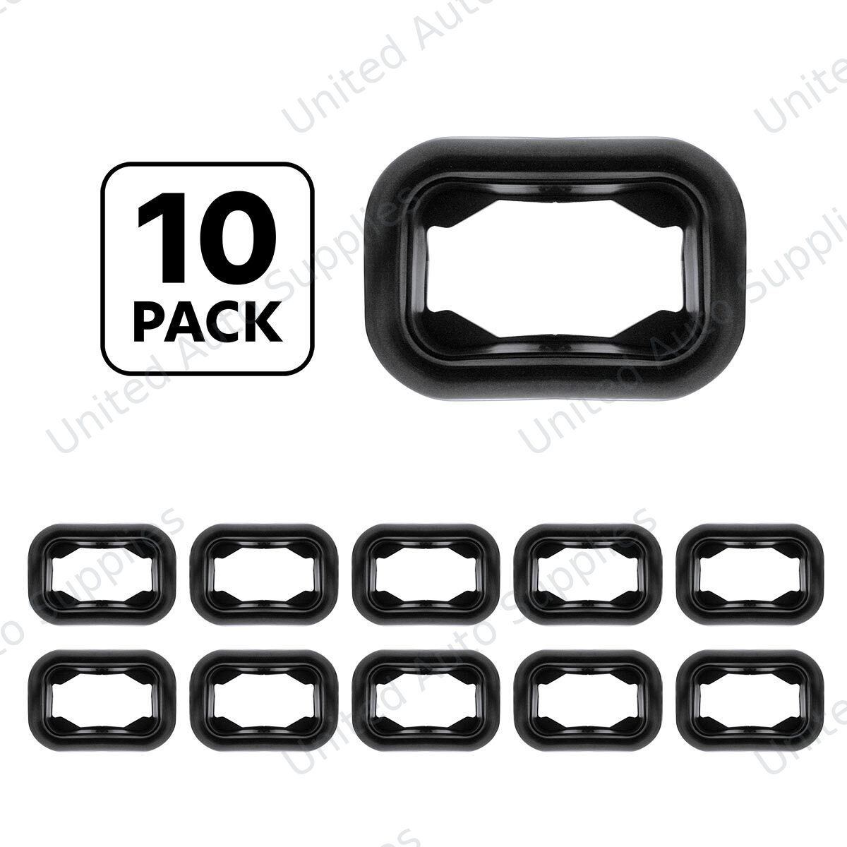 Rectangular Grommet (10 Pcs)