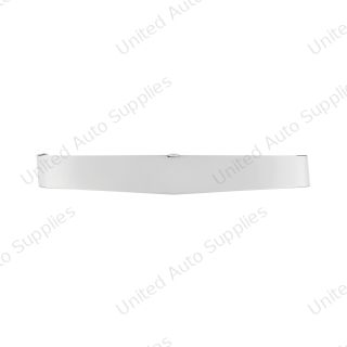 14-3/4" Wide Stainless Steel Visor For Dual 4" X 6" Headlight, Smooth Style