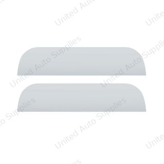 304 Stainless Steel 7" Chop Top Window Trim For 2005+ Peterbilt 379/386/389 (Pair)