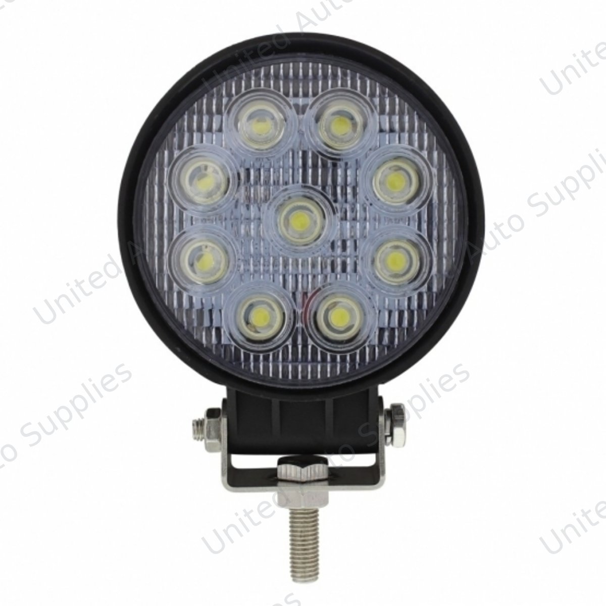 9 High Power LED Round Work Light - Spot