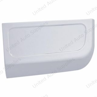 Chrome Plastic Dash Storage Compartment Flip Cover W/Indent For 1998-2002 Freightliner Century
