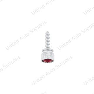 Dash Screw With Red Crystal For 2008-2017 Freightliner Cascadia