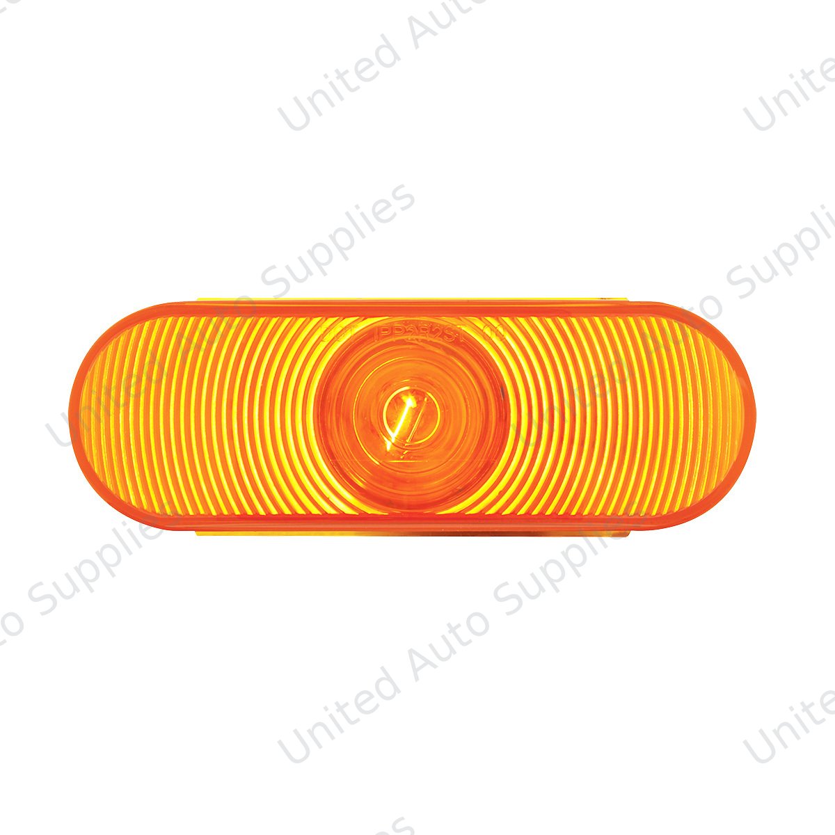 6" Oval Turn Signal Light - Amber Lens
