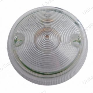 15 LED 3" Single Face Light Only - Amber LED/Clear Lens (Bulk)