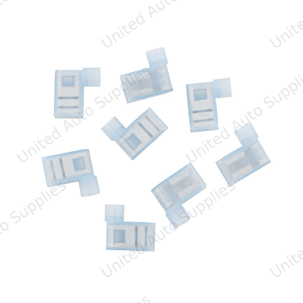 16-14 AWG .250 Tab Nylon Flag Terminal (8-Pack)