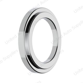 Chrome Plastic Small Gauge Cover Without Visor For Freightliner