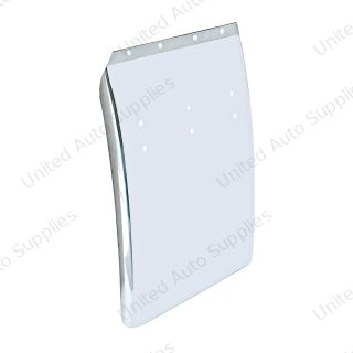 24" X 34" Stainless Quarter Fender Blank Only