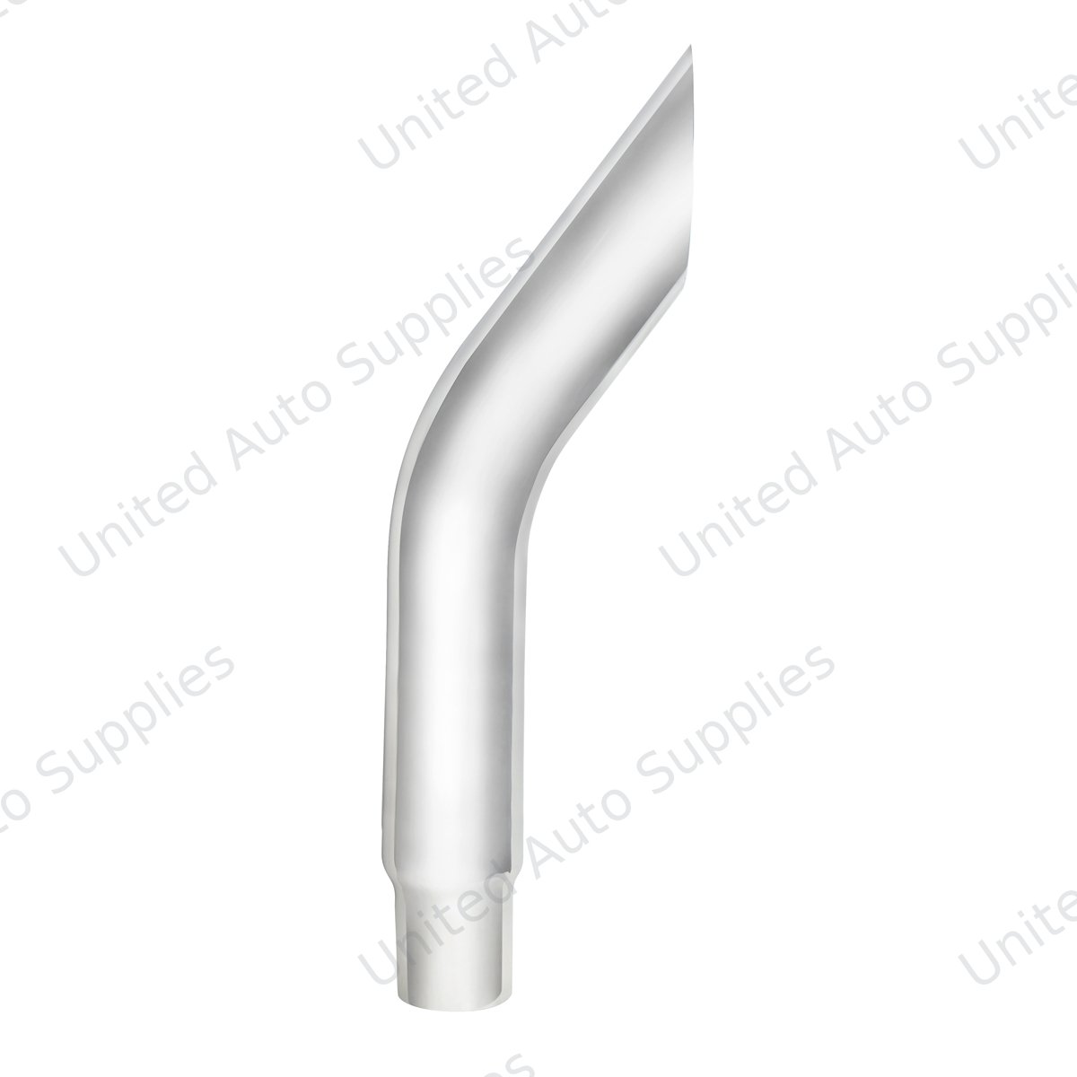 6" Bull Reduce To 5" OD Bottom Exhaust - 108" L