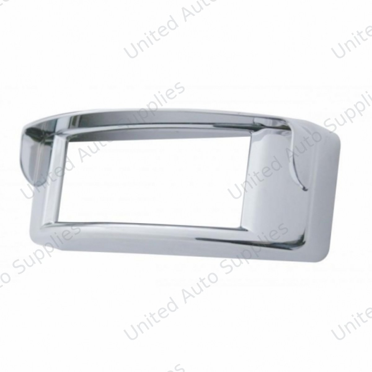 Rectangular Light Bezel With Visor