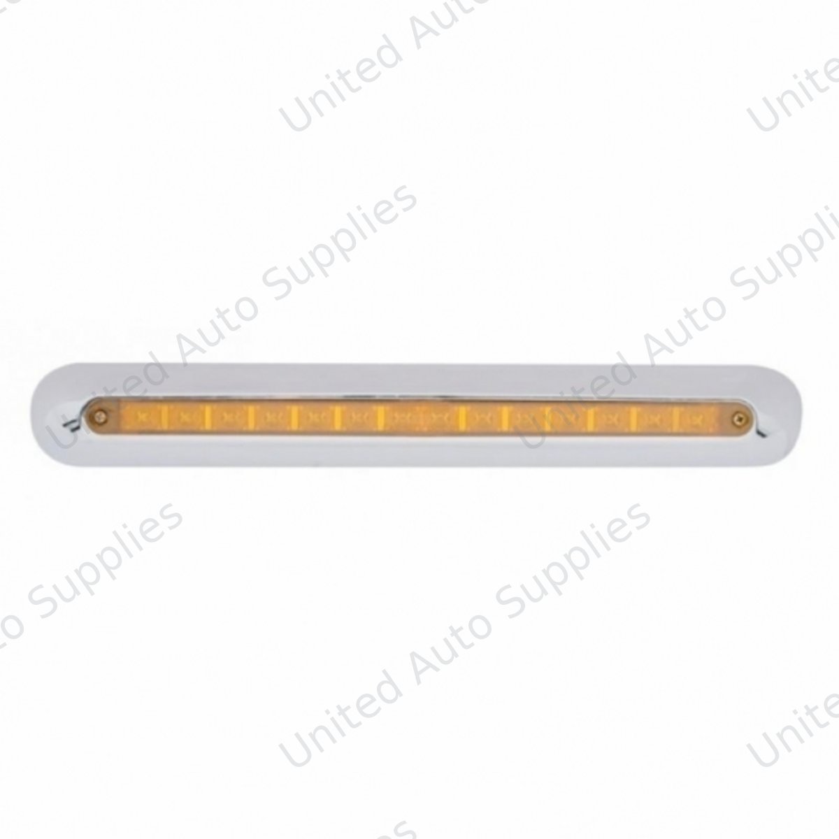 Freightliner 14 LED 12" Mirror Light Bar - Amber LED/Amber Lens