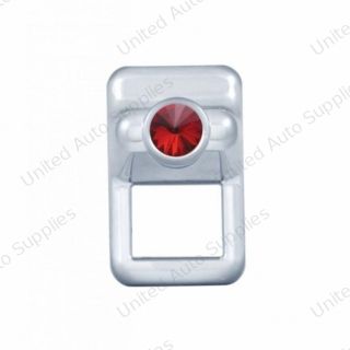 Toggle Switch Cover For Volvo - Red Crystal