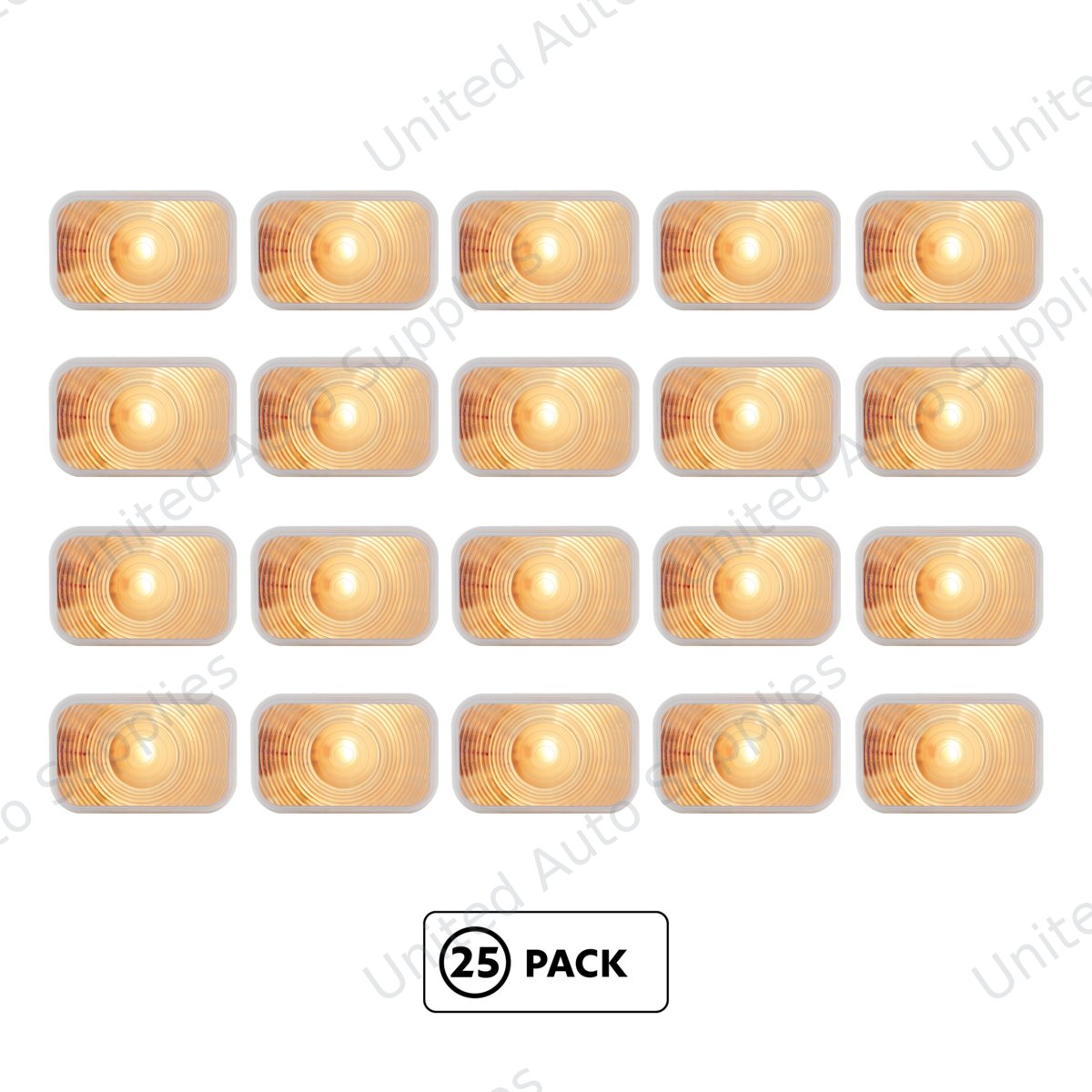 Rectangular Back-Up Light (25-Pack)