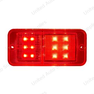 12 LED Standard Style Side Marker For 1968-1972 Chevrolet & GMC Truck-Red