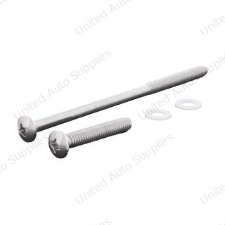 Stainless 1 Long & 1 Short Bus Light Mounting Screws