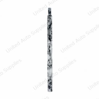 9" Skull Pattern Shifter Shaft Extension