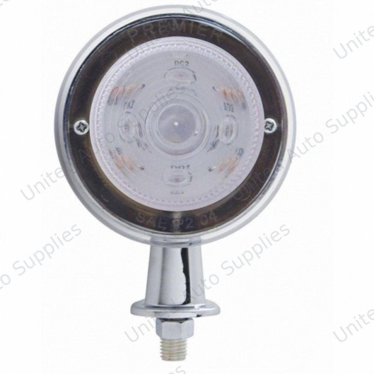 13 LED 1-1/8" Arm Honda Light Kit - Amber LED/Clear Lens