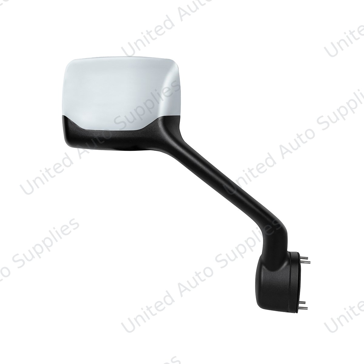 Chrome Hood Mirror For 2013-2021 Kenworth T680 & 2012-2021 Peterbilt 579-Passenger