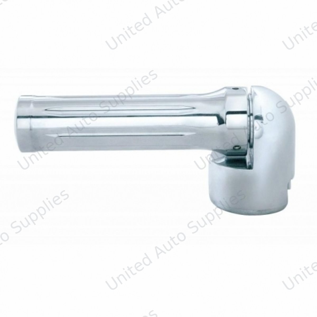 Dallas Gearshift Knob With 13/15/18 Speed Adapter - Chrome/Horizontal