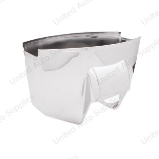 Chrome Upper Steering Column Cover For 1997-2001 Kenworth W900/T800 And Peterbilt 379/378
