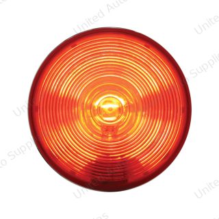 4" Round Light (Stop, Turn & Tail) - Red Lens