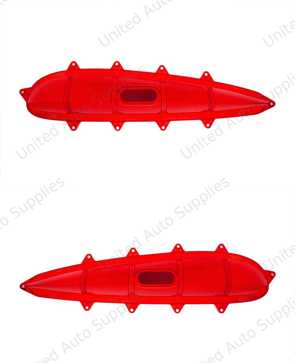 Tail Light Lens For 1959 Chevy Impala - L/H and R/H (2pcs)