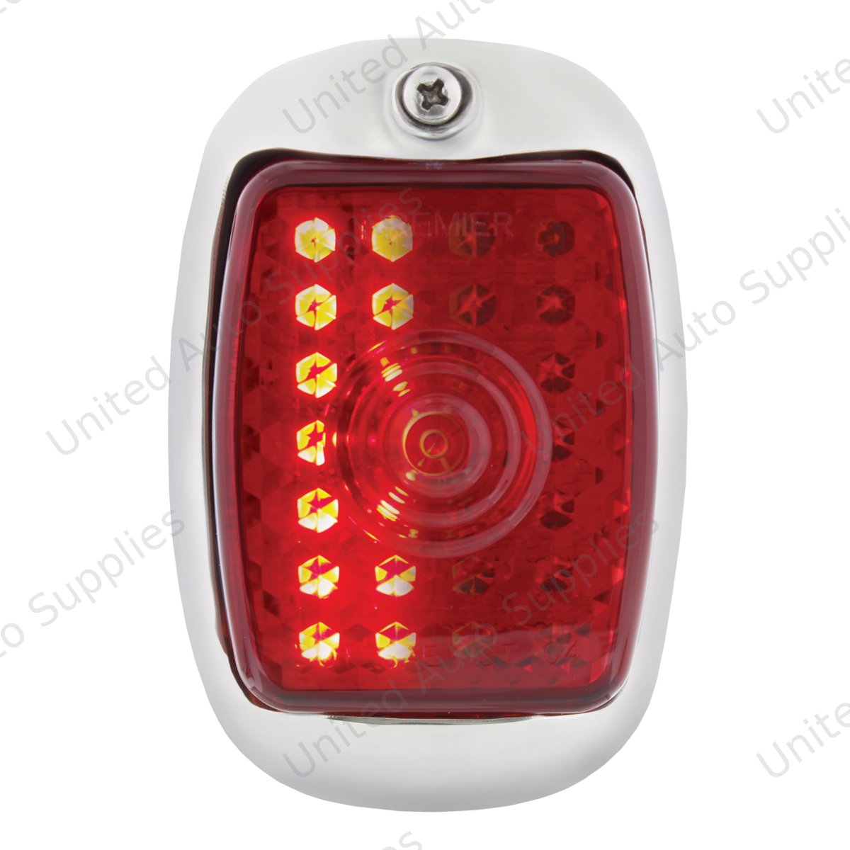 27 LED Sequential Tail Light Assembly With Black Housing For 1940-53 Chevy & GMC Truck - R/H