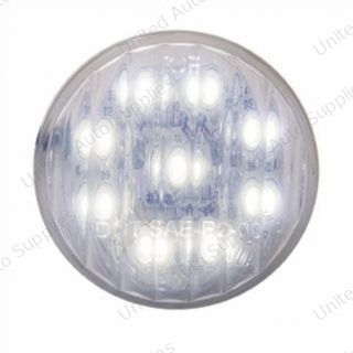 9 LED 2" Auxiliary/Utility Light - White LED/Clear Lens (Bulk)