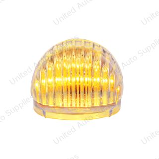 5 LED Dual Function Guide Headlight Turn Signal Light - Amber LED/Clear Lens (Bulk)