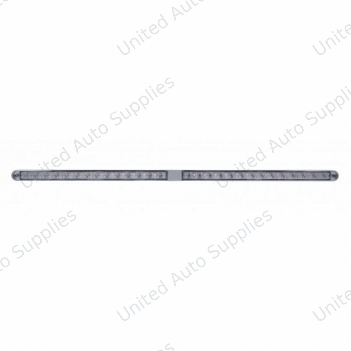 Dual 14 LED 12" Light Bars With Bezel - White LED/Clear Lens