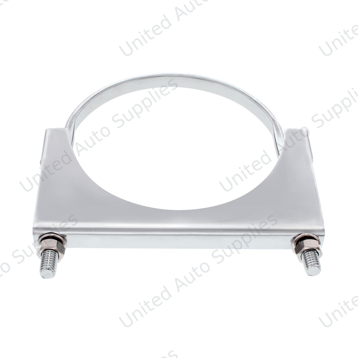 6" Chrome U-Bolt Exhaust Clamp