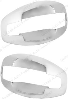 Chrome Exterior Door Handle Cover For Kenworth T680/T880 (2013-2024) & W990 (2019-2024) - Driver and Passenger (2pcs)