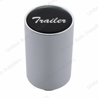 "Trailer" 3" Air Valve Knob - Black Glossy Sticker