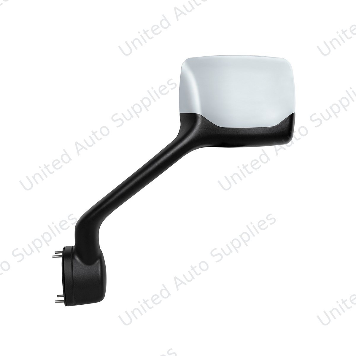Chrome Hood Mirror For 2013-2021 Kenworth T680 & Peterbilt 579-Driver