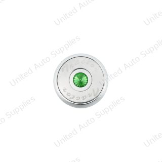 "Tractor" Deluxe Air Valve Knob - Green Crystal