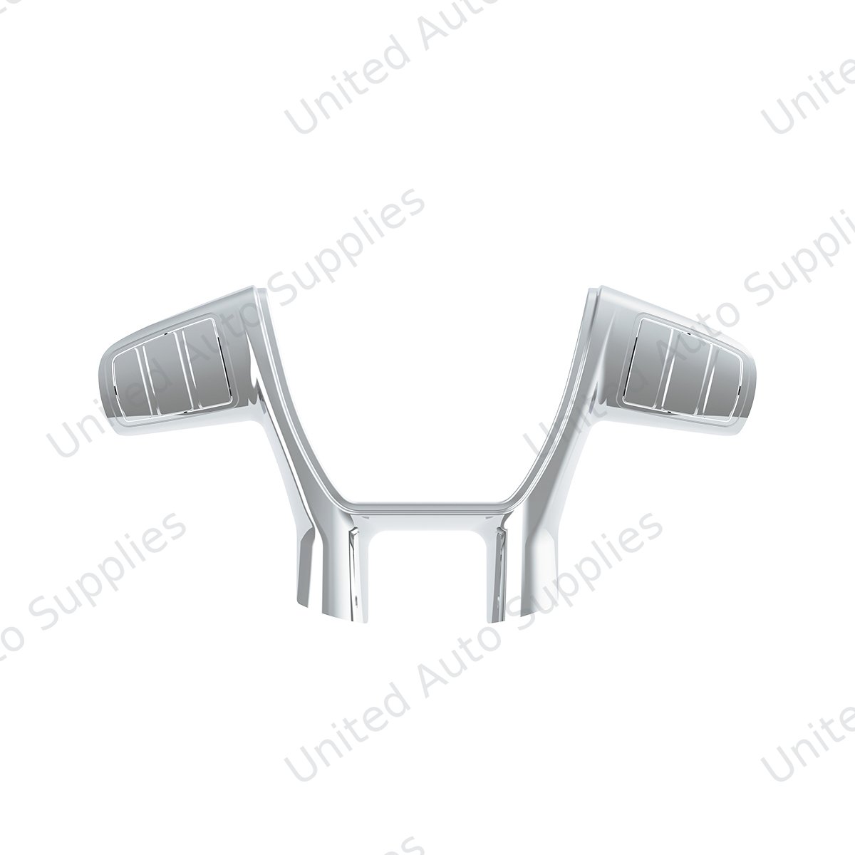 Plastic Trim For United Pacific YourGrip Peterbilt 579/Kenworth T680 Steering Wheel - Chrome