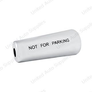 Chrome Plastic "Not For Parking" Trailer Brake Lever Cover For Peterbilt/Kenworth W/Bendix T-294095-A Valve