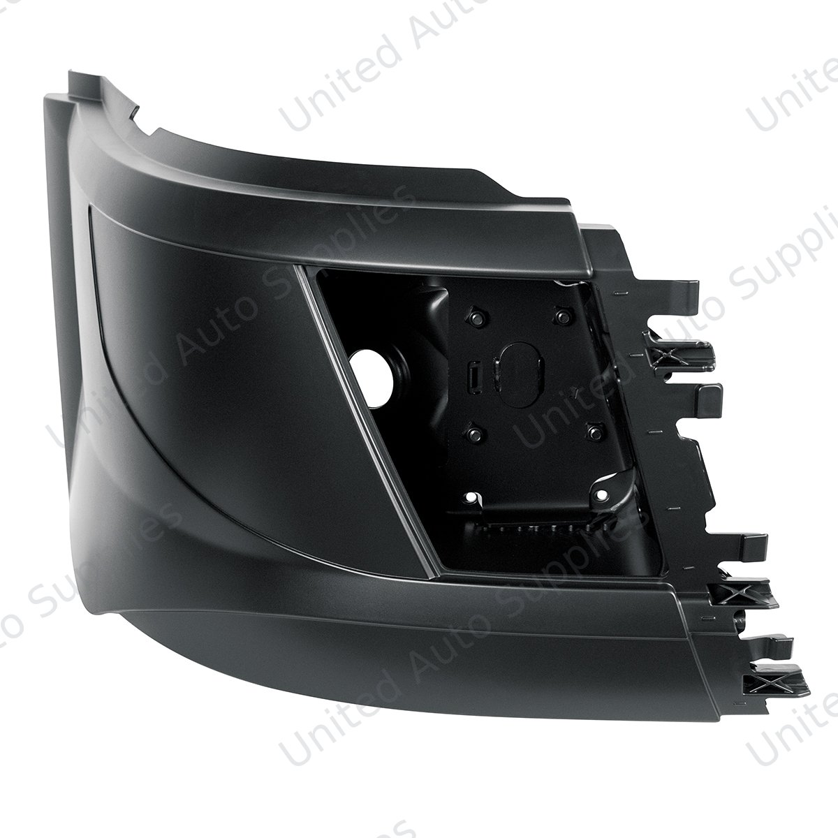 Bumper End With Fog Light For 2015-2017 Volvo VNL With Aero Style Bumper - Passenger