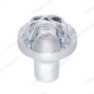 1/2"-13 Thread-On Skull Shift Knob - Chrome
