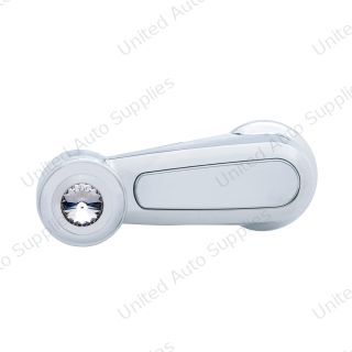 Window Crank With Clear Crystal For Peterbilt (2006+)